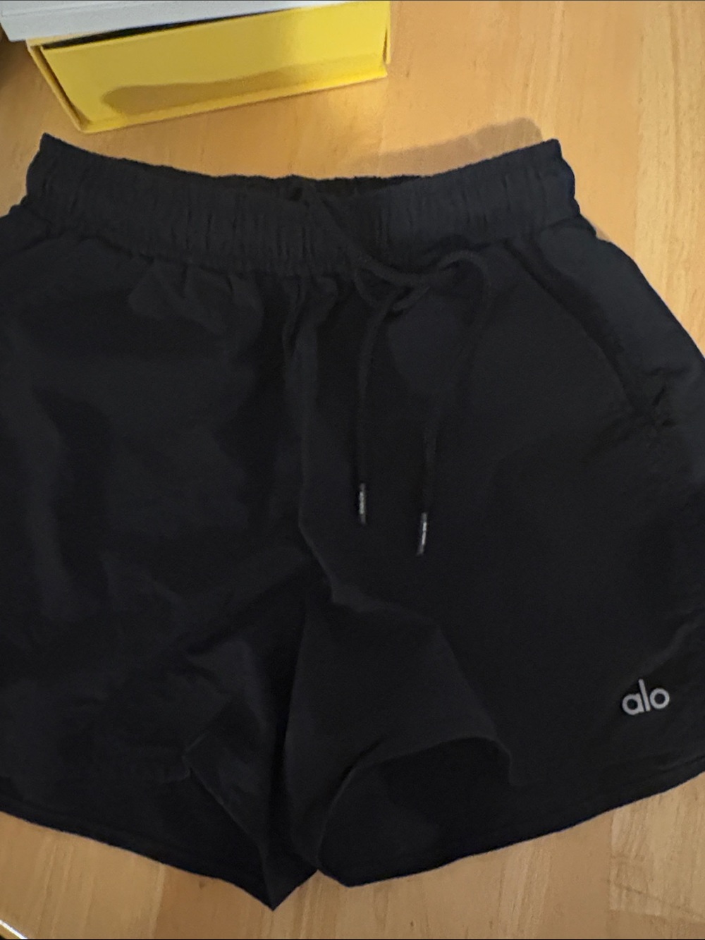ALO Yoga Women's Black Athletic Shorts